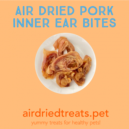 Air Dried Pork Inner Ear Bites