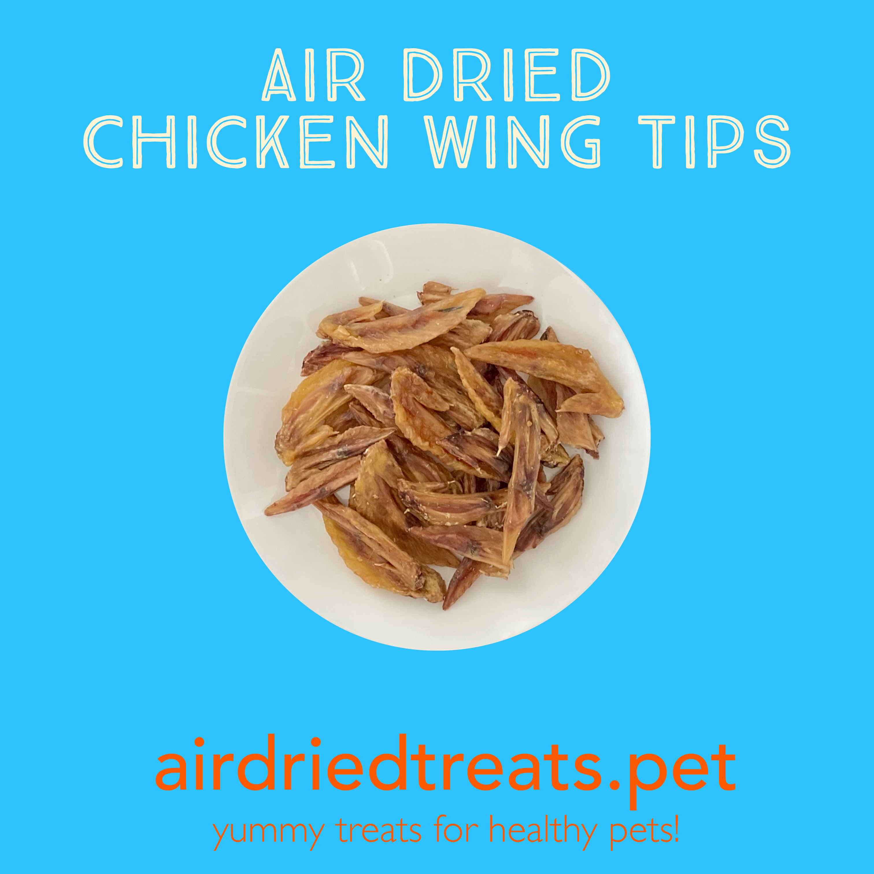 Air Dried Chicken Wing Tips 10pcs - airdriedtreats.pet