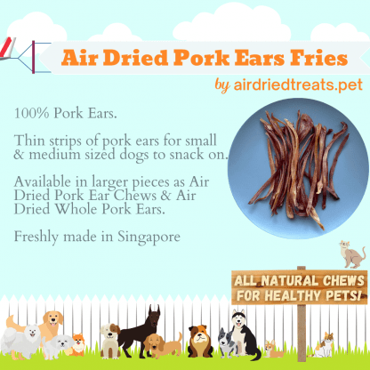 Air Dried Pork Ear Fries